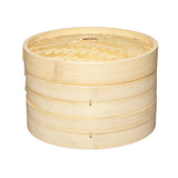 KitchenCraft Two-Tier Bamboo Steamer Basket
