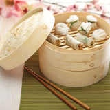 KitchenCraft Two-Tier Bamboo Steamer Basket