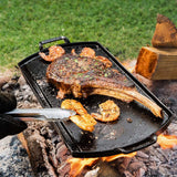 Lodge Blacklock Double Burner Griddle /25x50cm/ 10"x20"