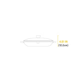 Lodge Chef Collection Chef Pan with Loop Handles and Glass Lid / 30cm / 12"