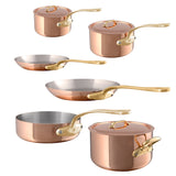 Mauviel M'200B 6-Piece Copper Cookware Set