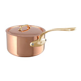 Mauviel M'200B Copper Saucepan with Lid