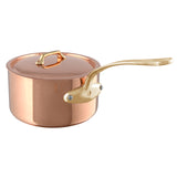 Mauviel M'200B Copper Saucepan with Lid