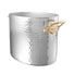 Mauviel M'30 2 Bottle Hammered Aluminium Champagne Bucket with Bronze Handles