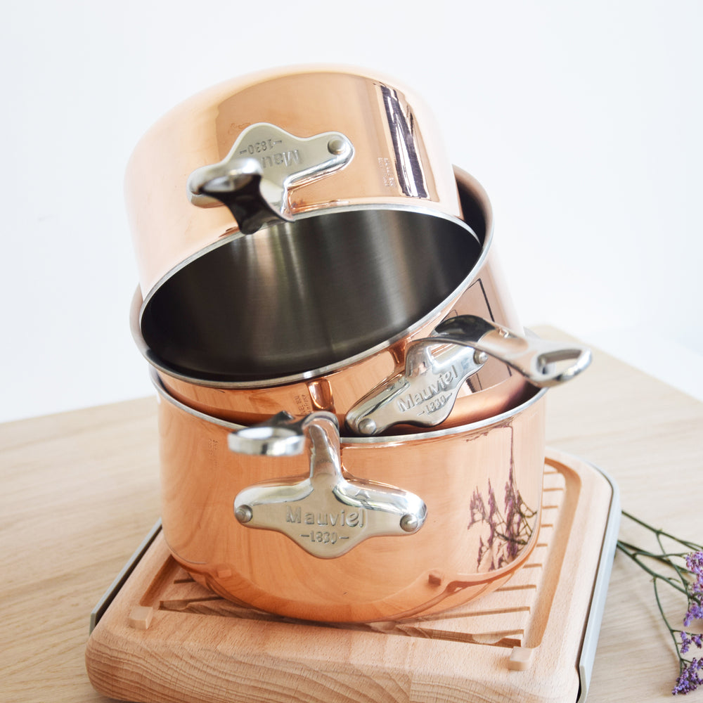 Mauviel M'6S Induction Copper 10-Piece Cookware Set