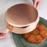 Mauviel M'Passion Copper Tarte Tatin Dish with Induction Plate / 24cm