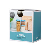 Mepal Omnia Storage Box / Set of 3 / Nordic White