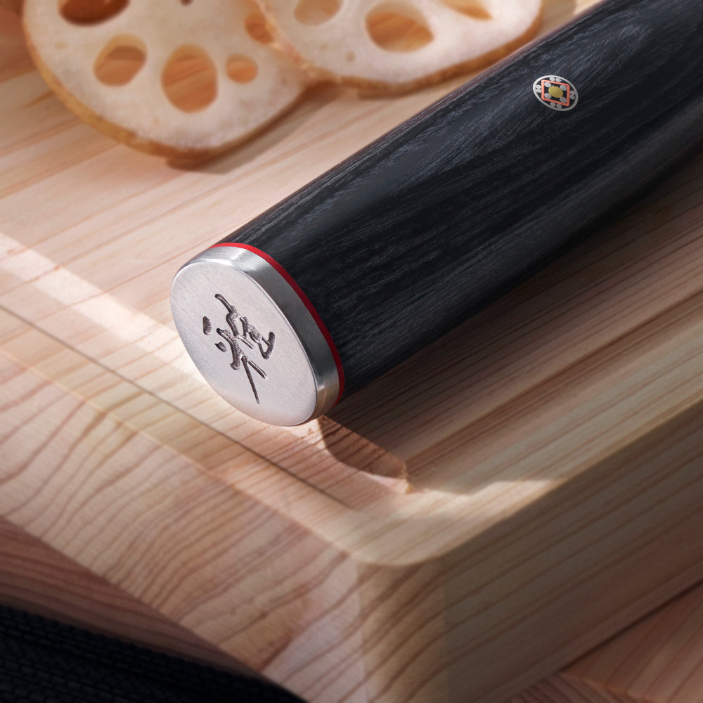 Miyabi 5000 FCD 5 Knife and Kai Block Set / Oak Block