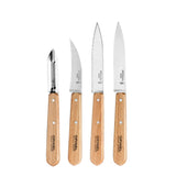 Opinel Wooden Handle Prep Knife Set