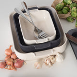 Peugeot Appolia Ceramic Rectangular Baking Dish / Ecru