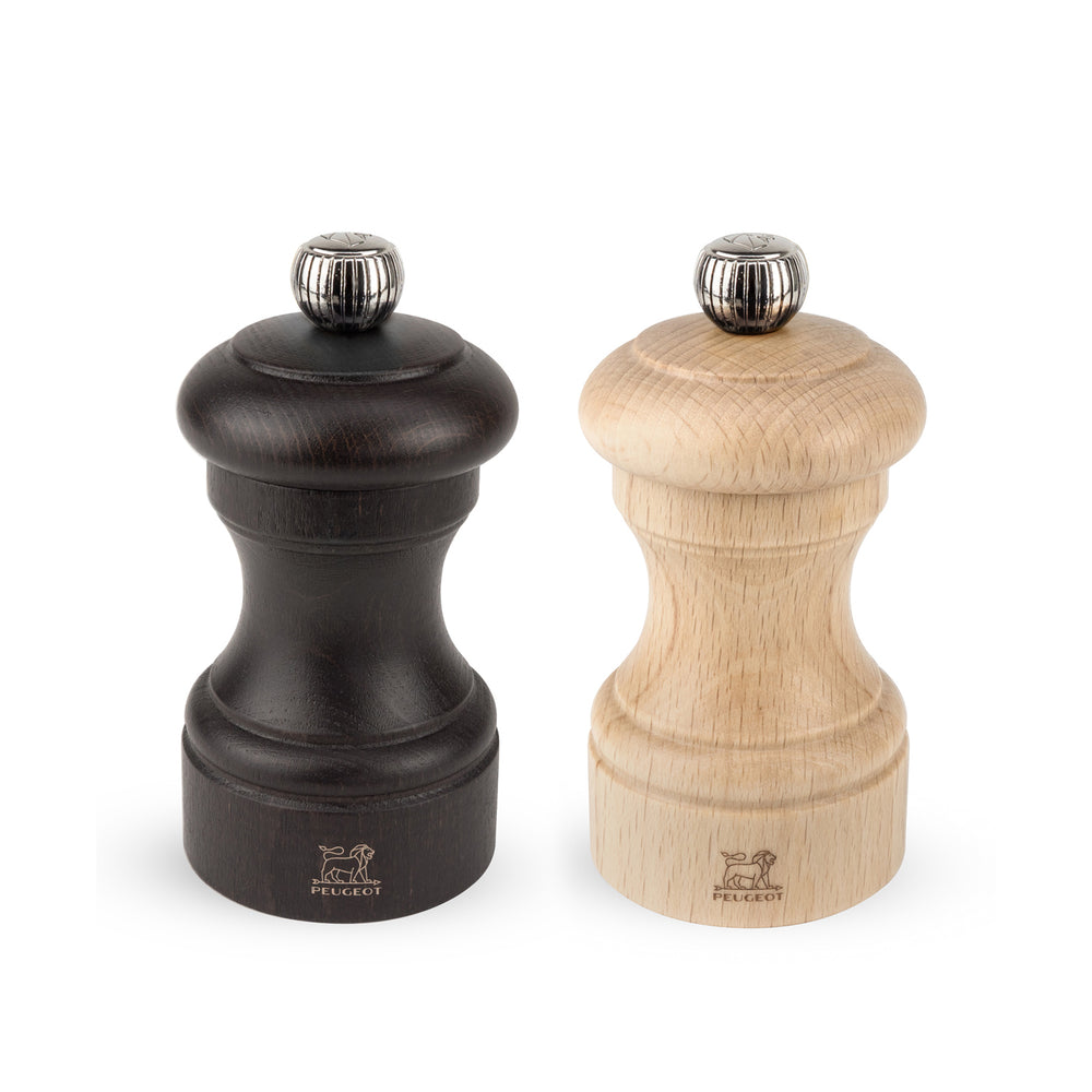 Peugeot Bistro Zirlion Salt & Pepper Mill Set (New Model) / Chocolate & Natural