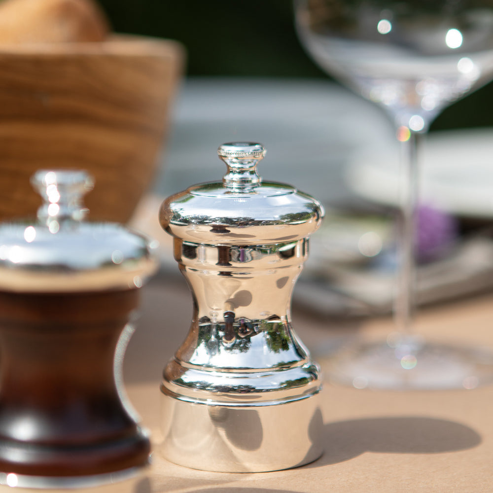 Peugeot Mignonnette Silver-Plated Salt Mill