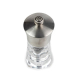Peugeot Ouessant Stainless Steel Acrylic Pepper Mill