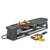 Spring Compact Raclette Grill with Cast Aluminium Plate / Black