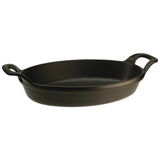 Staub Roasting Dish Oval Black