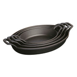 Staub Roasting Dish Oval Black