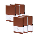 Stone The Chef's Notebook / Pack of 6 / Tan Brown