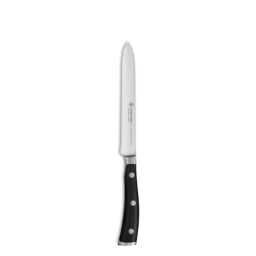 WÜSTHOF Classic Ikon Serrated Utility Knife / 14cm