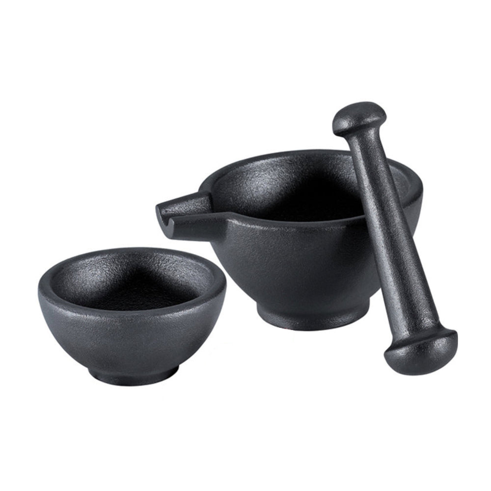 Zassenhaus Cast Iron 3 Piece Pestle & Mortar Set